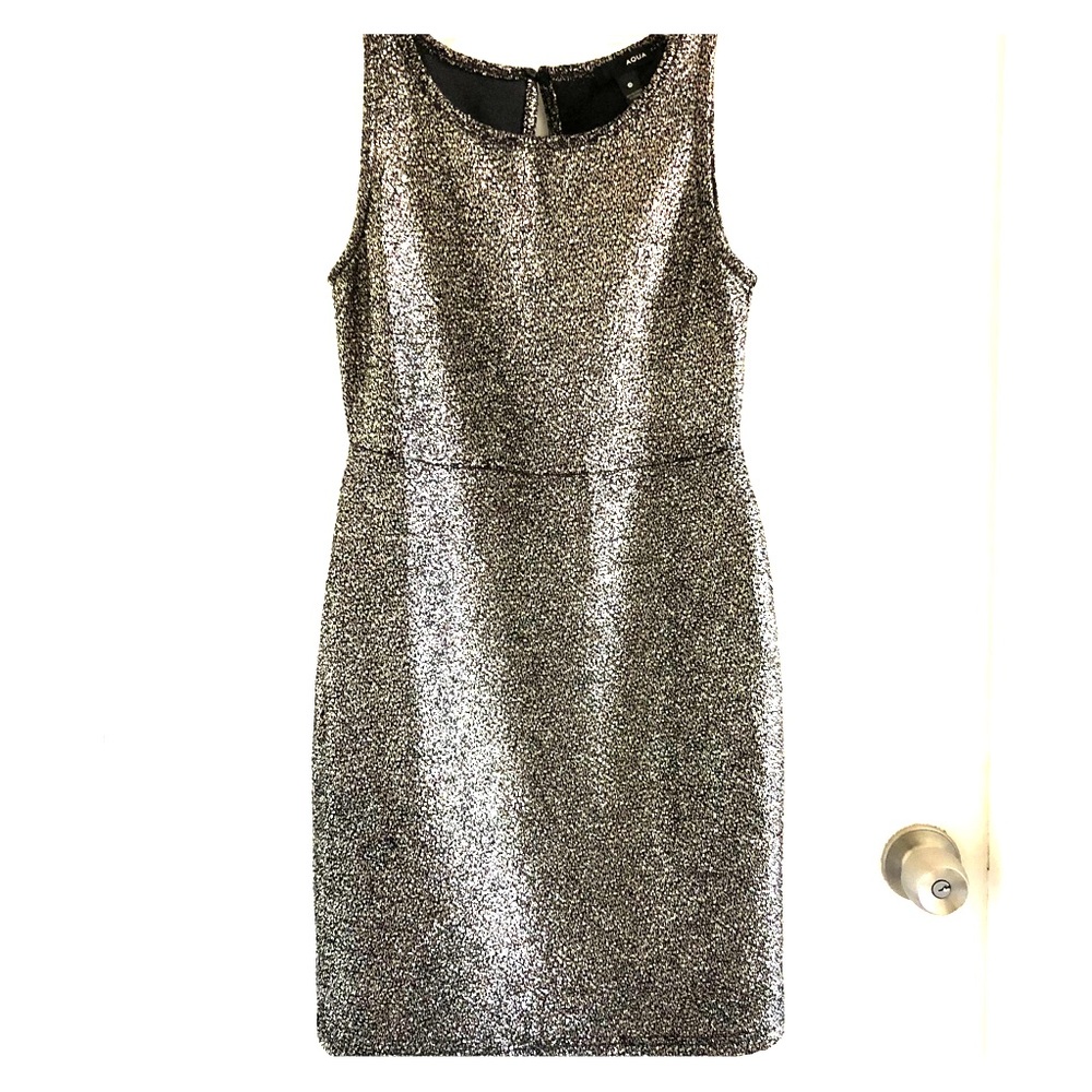 Aqua - gold dress